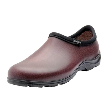 Sloggers Men's Original Garden Shoe in Leather Brown