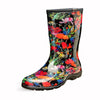 Sloggers Women's Mid-Calf 10" Boot in In Fields Black
