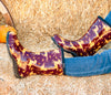 Sloggers Women's Mid-Calf 10" Boot in Horse Stars Barn Red