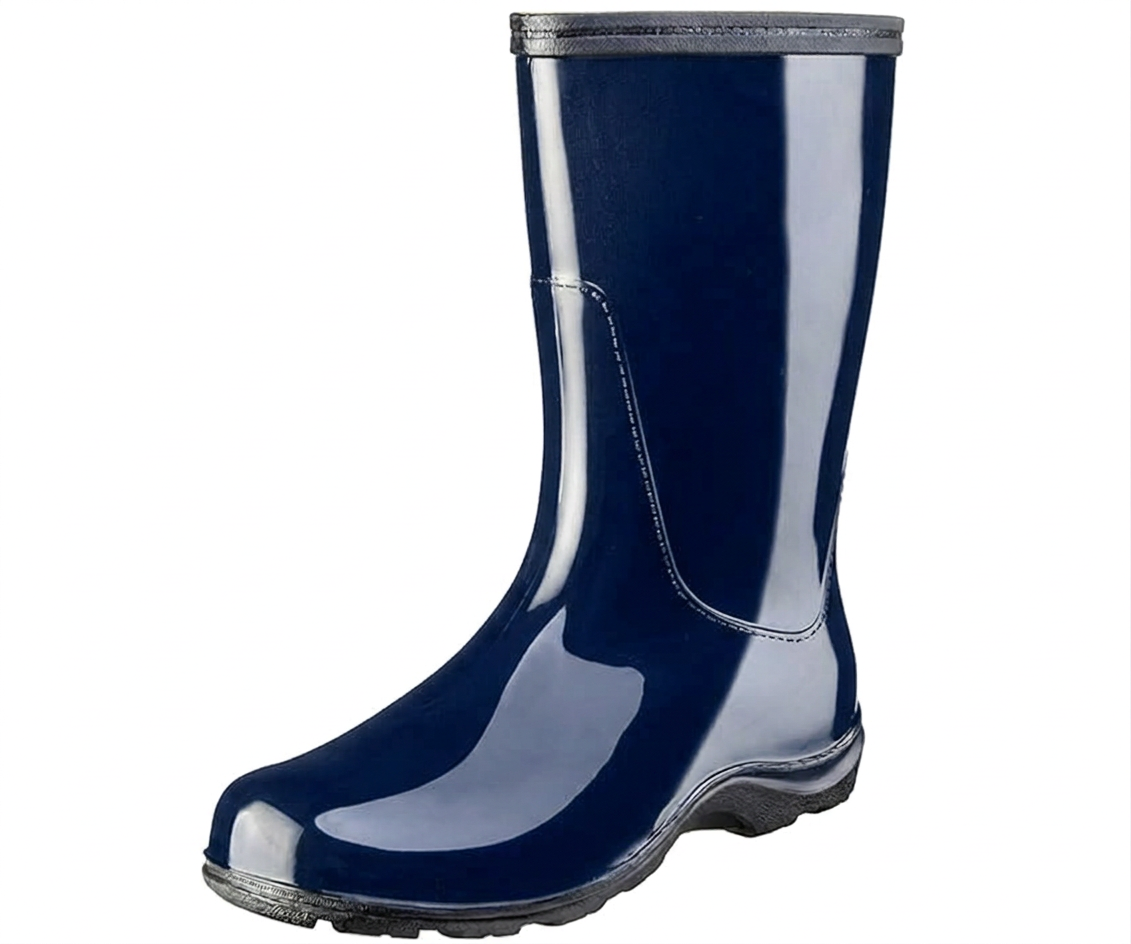 Sloggers Women's Mid-Calf 10" Boot in Navy Blue