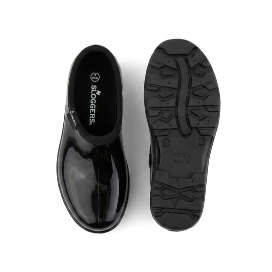 Sloggers Women's Original Garden Shoe in Solid Black