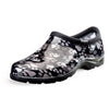 Sloggers Women's Original Garden Shoe in Black-White Paw Print