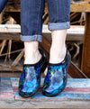 Sloggers Women's Original Garden Shoe in Spring Surprise Blue