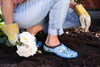 Sloggers Women's Original Garden Shoe in Bee Blue