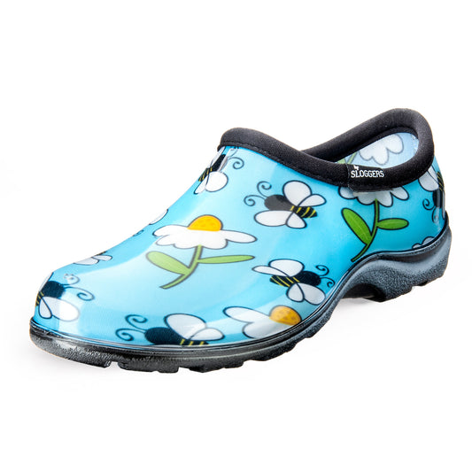 Sloggers Women's Original Garden Shoe in Bee Blue