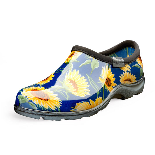 Sloggers Women's Original Garden Shoe in Sunflower Blue