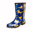 Sloggers Women's Mid-Calf 10" Boot in Horse Stars Blue