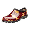 Sloggers Women's Original Garden Shoe in Horse Stars Barn Red