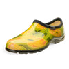 Sloggers Women's Original Garden Shoe in Bold Poppies Light Green