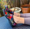Sloggers Women's Original Garden Shoe in In Fields Black