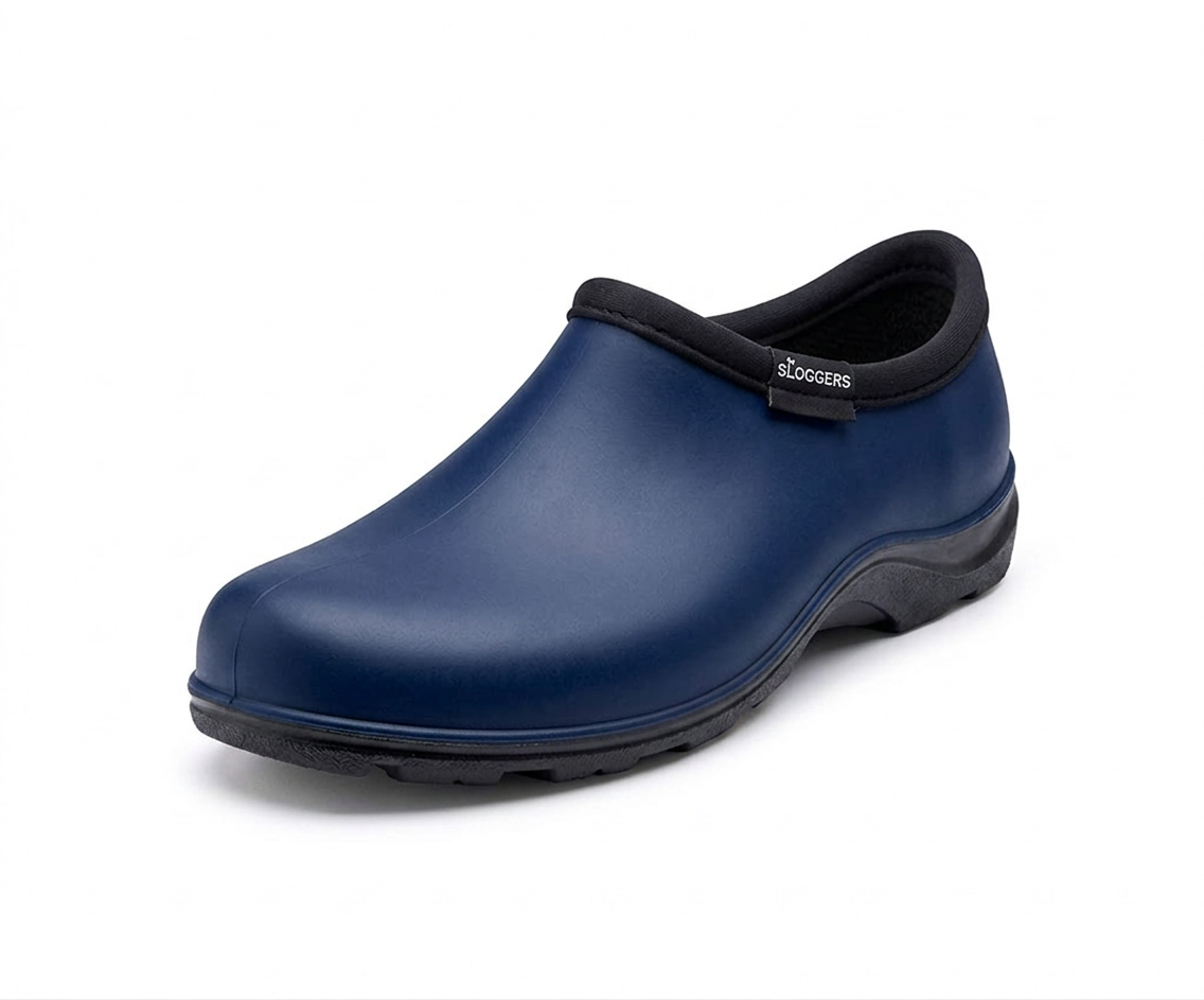 Sloggers Men's Original Garden Shoe in Navy Blue