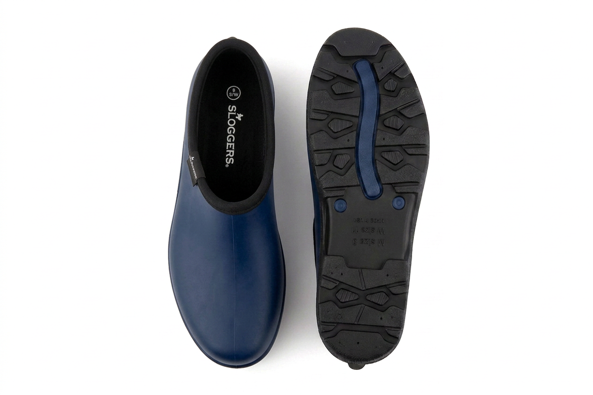 Sloggers Men's Original Garden Shoe in Navy Blue