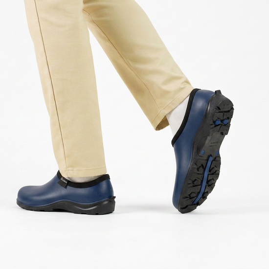 Sloggers Men's Original Garden Shoe in Navy Blue