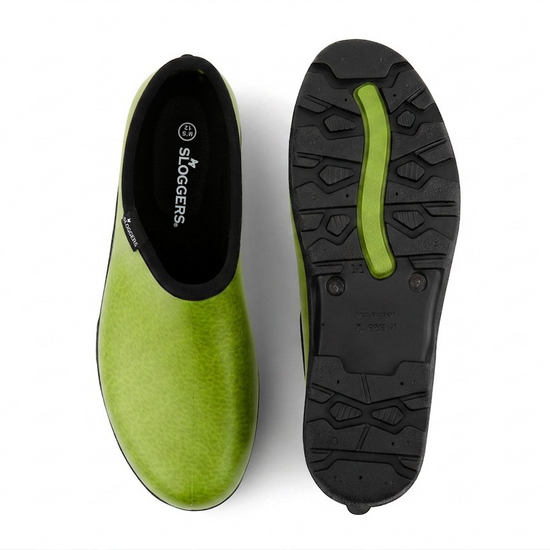 Sloggers Men's Original Garden Shoe in Cactus Green