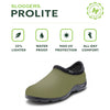 Sloggers Women's ProLite Slip-Ons in Olive Green