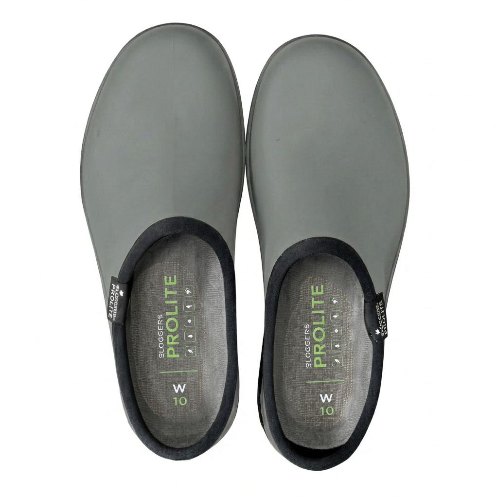 Sloggers Women's ProLite Slip-Ons in Sage Light Green