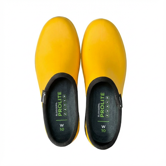 Sloggers Women's ProLite Slip-Ons in Sunshine Yellow