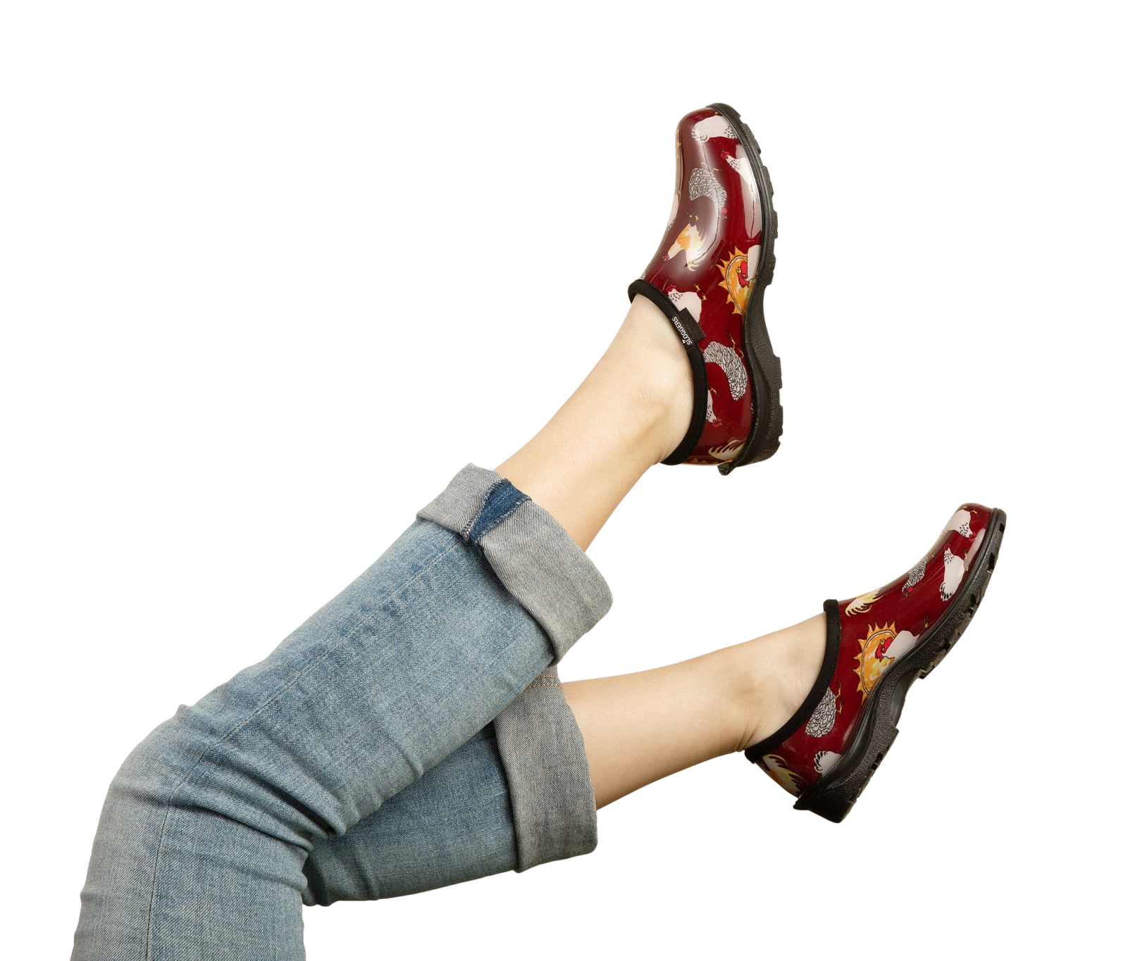 Sloggers Women's Original Garden Shoe in Chicken Barn Red