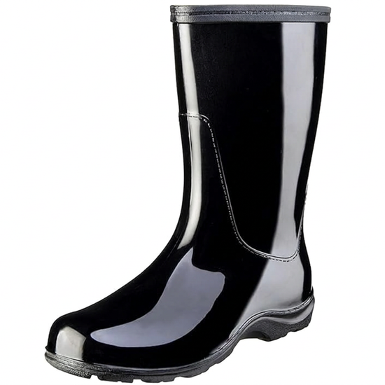 Sloggers Women's Mid-Calf 10" Boot in Classic Black