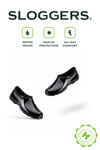 Sloggers Women's Original Garden Shoe in Solid Black