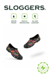 Sloggers Women's Original Garden Shoe in In Fields Black