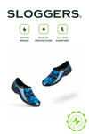 Sloggers Women's Original Garden Shoe in Spring Surprise Blue