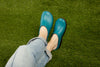Sloggers Women's Premium Clog in Deep Lake Blue