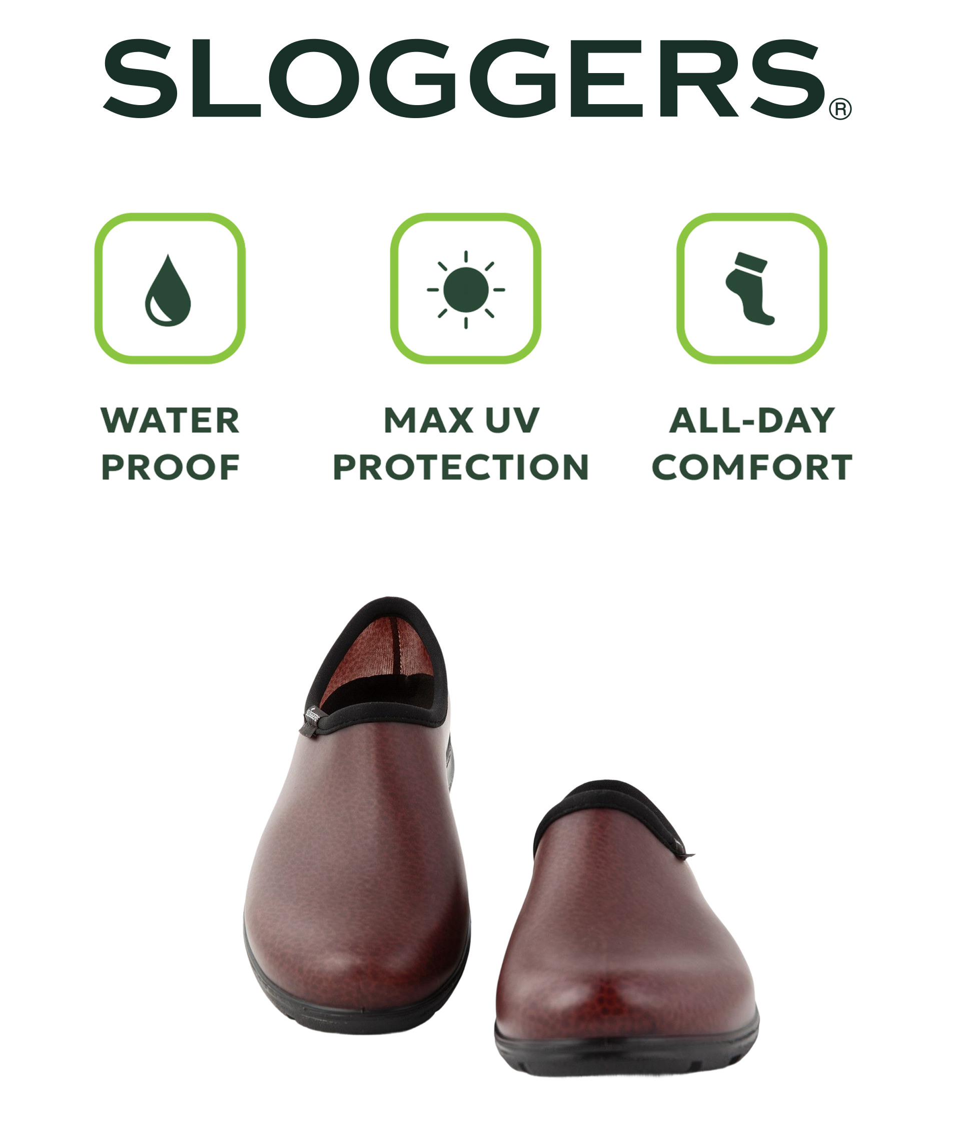 Sloggers Men's Original Garden Shoe in Camo