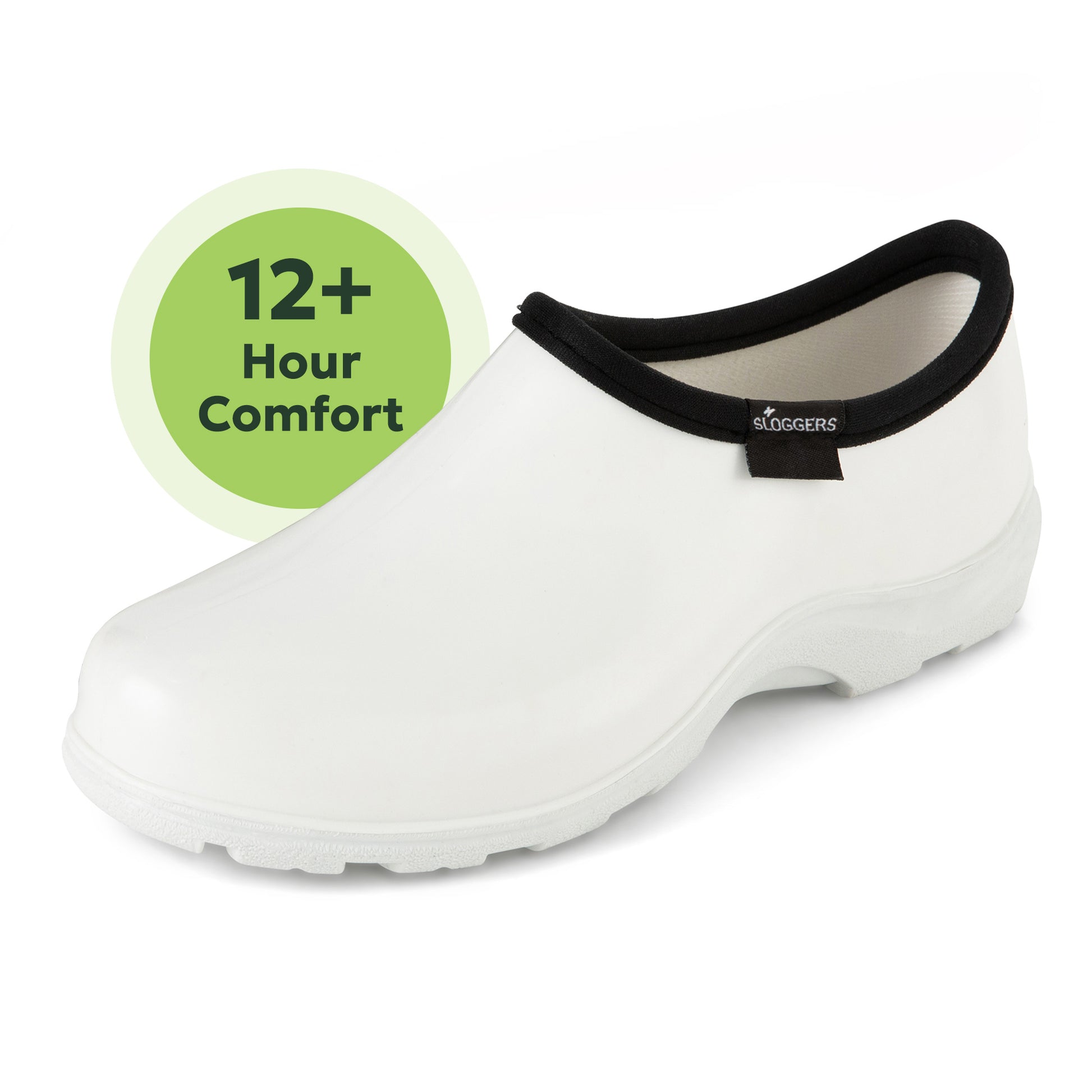 Sloggers Women's AllDays Slip-Ons in White