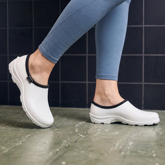 Sloggers Women's AllDays Slip-Ons in White