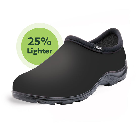 Sloggers Women's ProLite Slip-Ons in Recycled Black