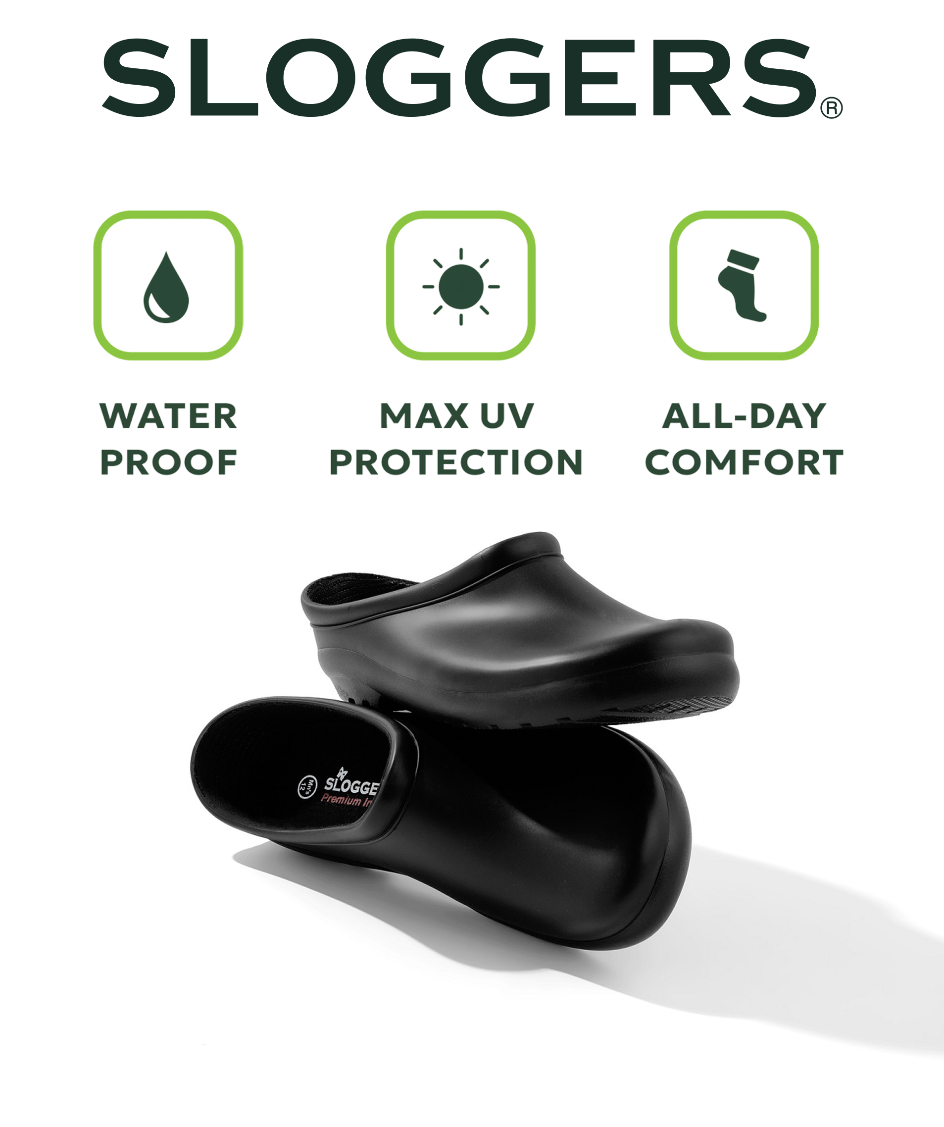 Sloggers Men's Premium Clog in