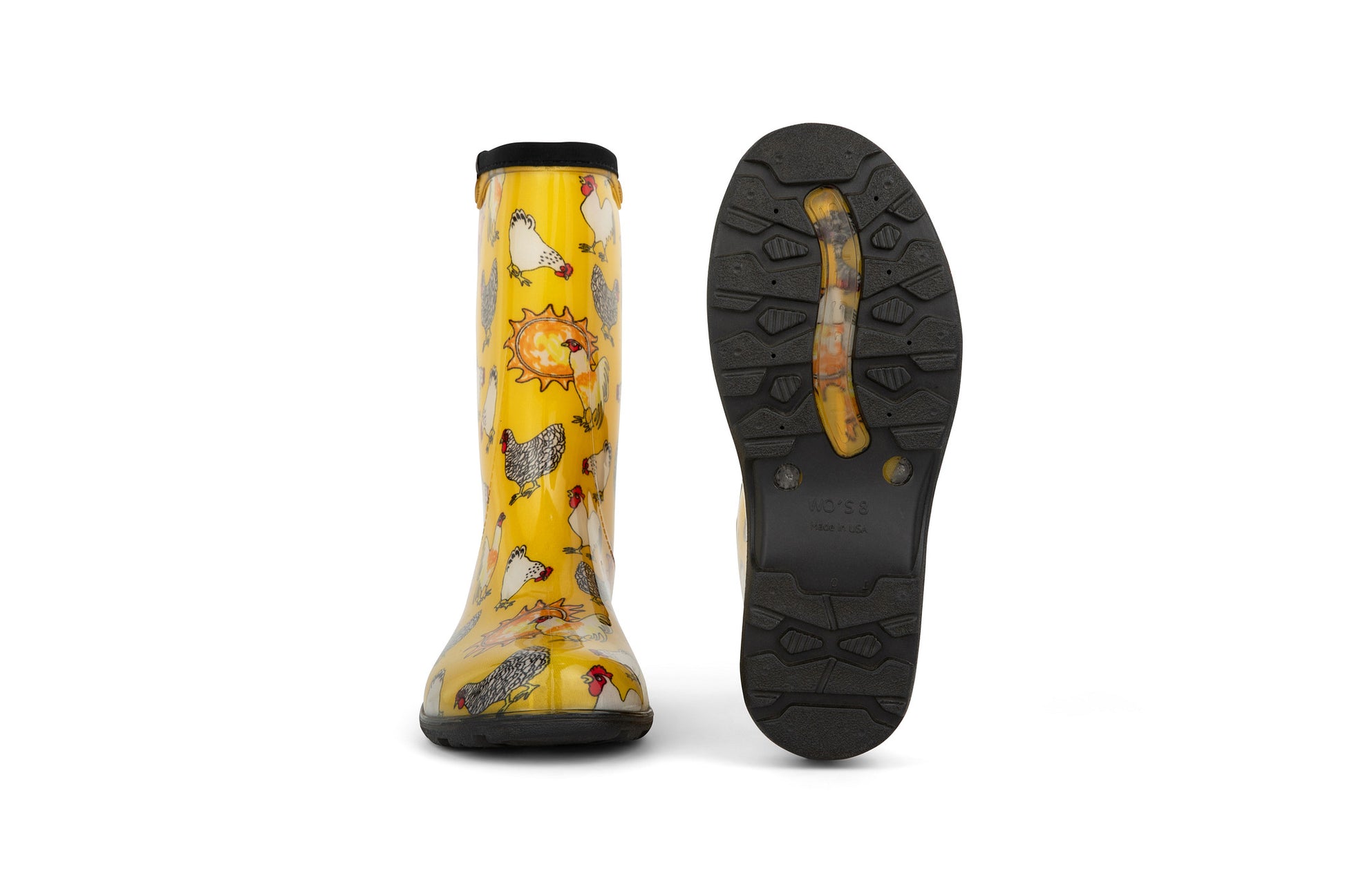 Sloggers Women's Mid-Calf 10" Boot in Chicken Daffodil Yellow
